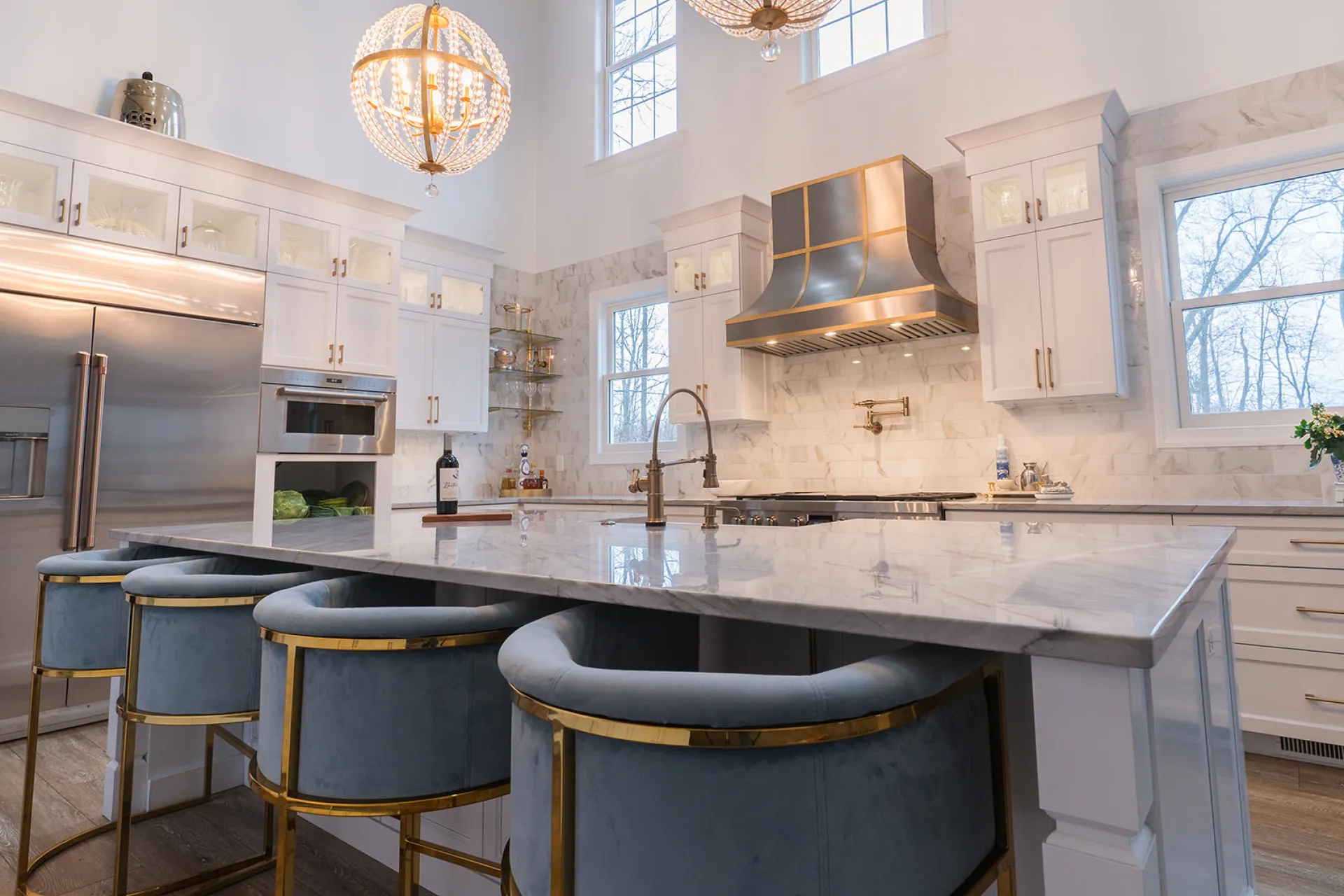 Elegant Traditional Or Transitional Kitchen Kitchen Remodel by Aslan Design & Build project photo